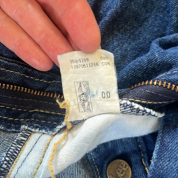 VINTAGE Lee Super High Rise Pleated Yoke Jeans Size 4 - Picture 6 of 15